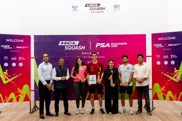 Egyptian Players Dominate the Finale of the Kolkata HCL Squash PSA Seif Refaay defeated Mohamed Gohar in the Men’s category Sohayla Hazem defeated Menna Walid in the Women’s category , Prize purse: US$9,000 each for the Men’s and Women’s categories